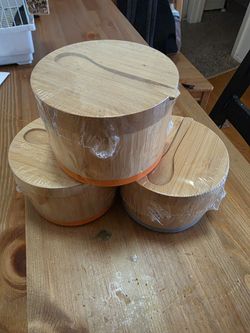 Bamboo jars