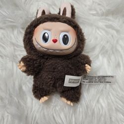 Labubu Secret Macaron Chestnut Cocoa Plush Toy Keychain Pendant 