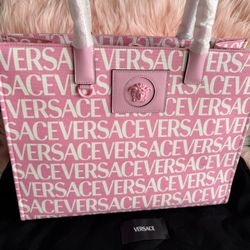 Versace Pink Tote 