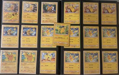 Pokemon Pikachu Lot
