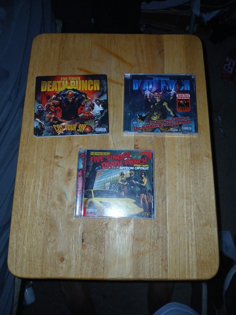 Five Finger Death Punch Cd's
