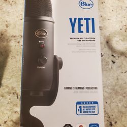 Blue Yeti USB Microphone for Streaming,Podcasting, Gaming 