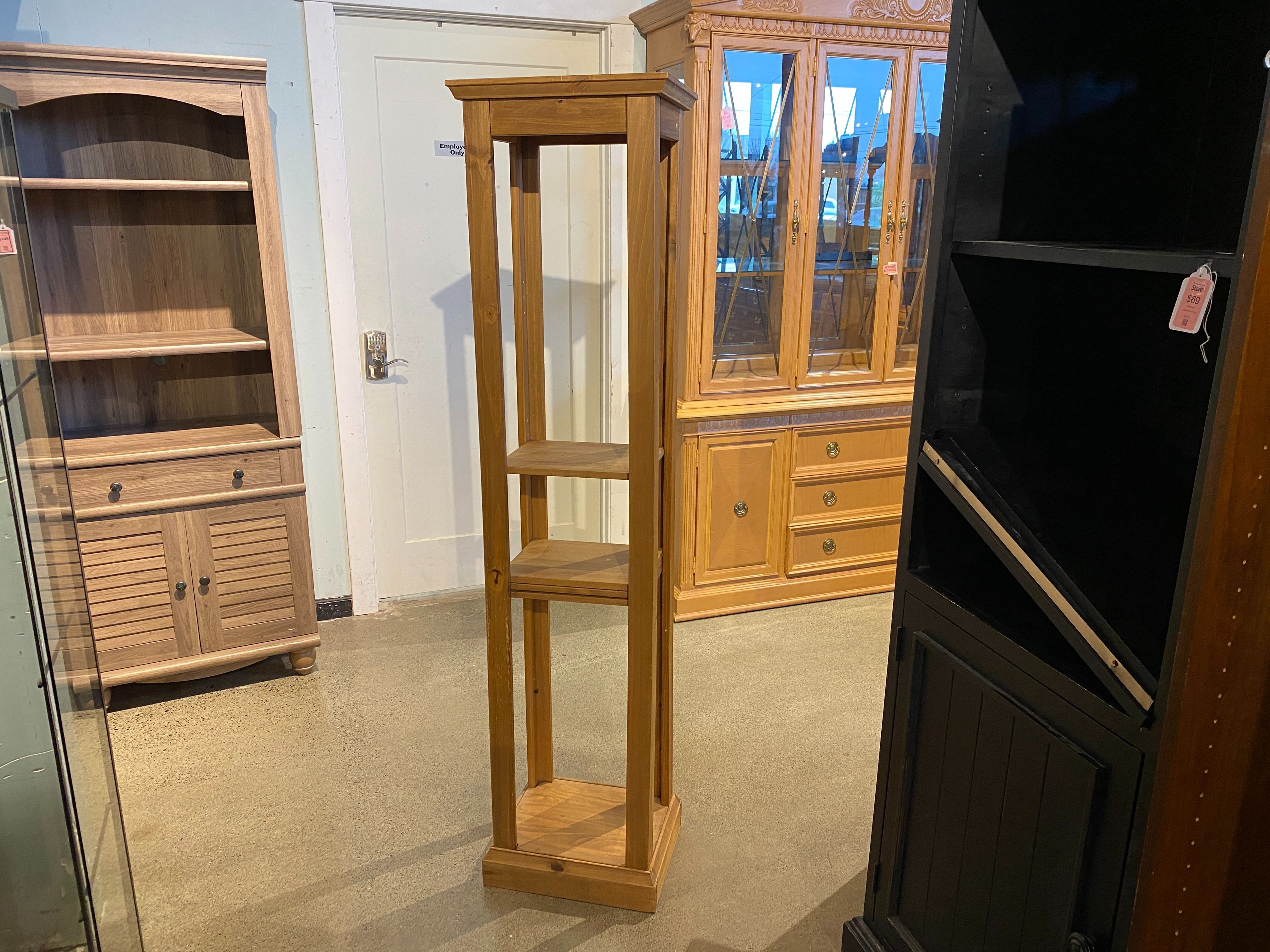 Solid Wood Slim Shelf