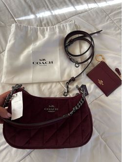 Coach Teri Shoulder Bag Velvet