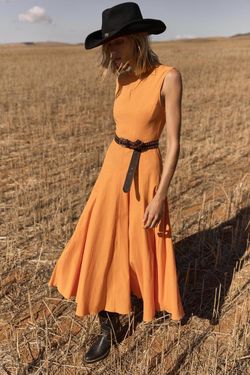 Zara Sleeveless Midi Dress – New With Tags