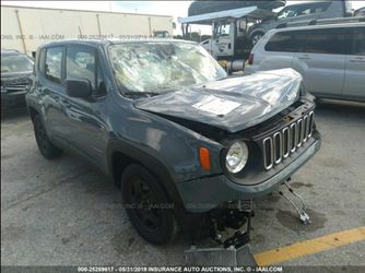 2017 JEEP RENEGADE PARTING OUT
