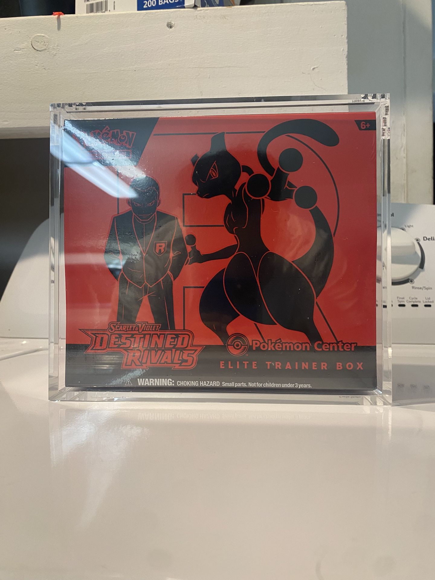 Pokemon Acrylic ETB Case