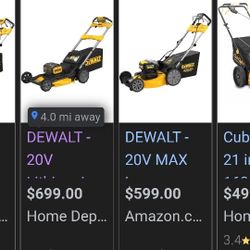 DeWalt Self-propelled Lawn Mower 