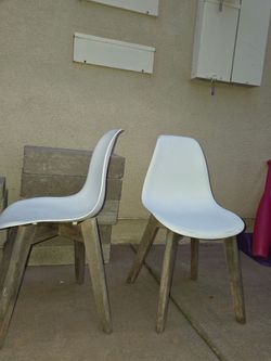 Two toddler chairs