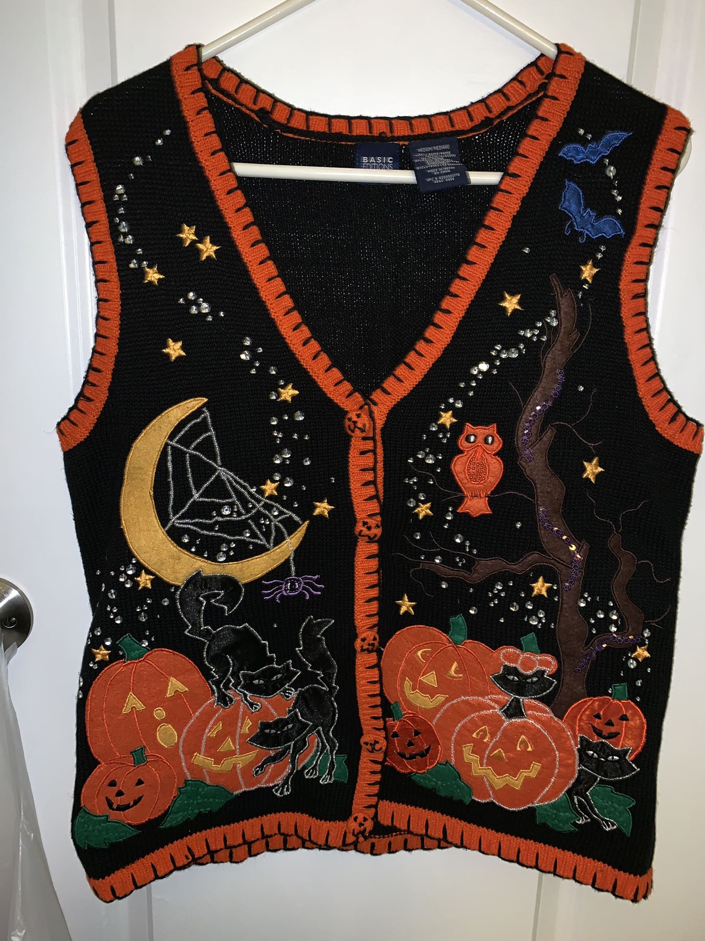 Halloween Sweater vest