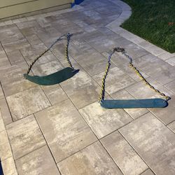 Chain Link Swings (2) - $18