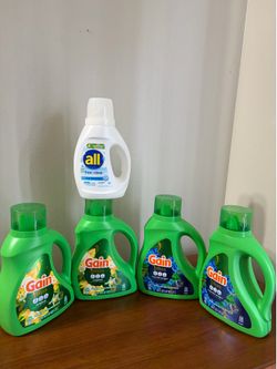 Laundry Detergent Bundle – Gain + All Free Clear