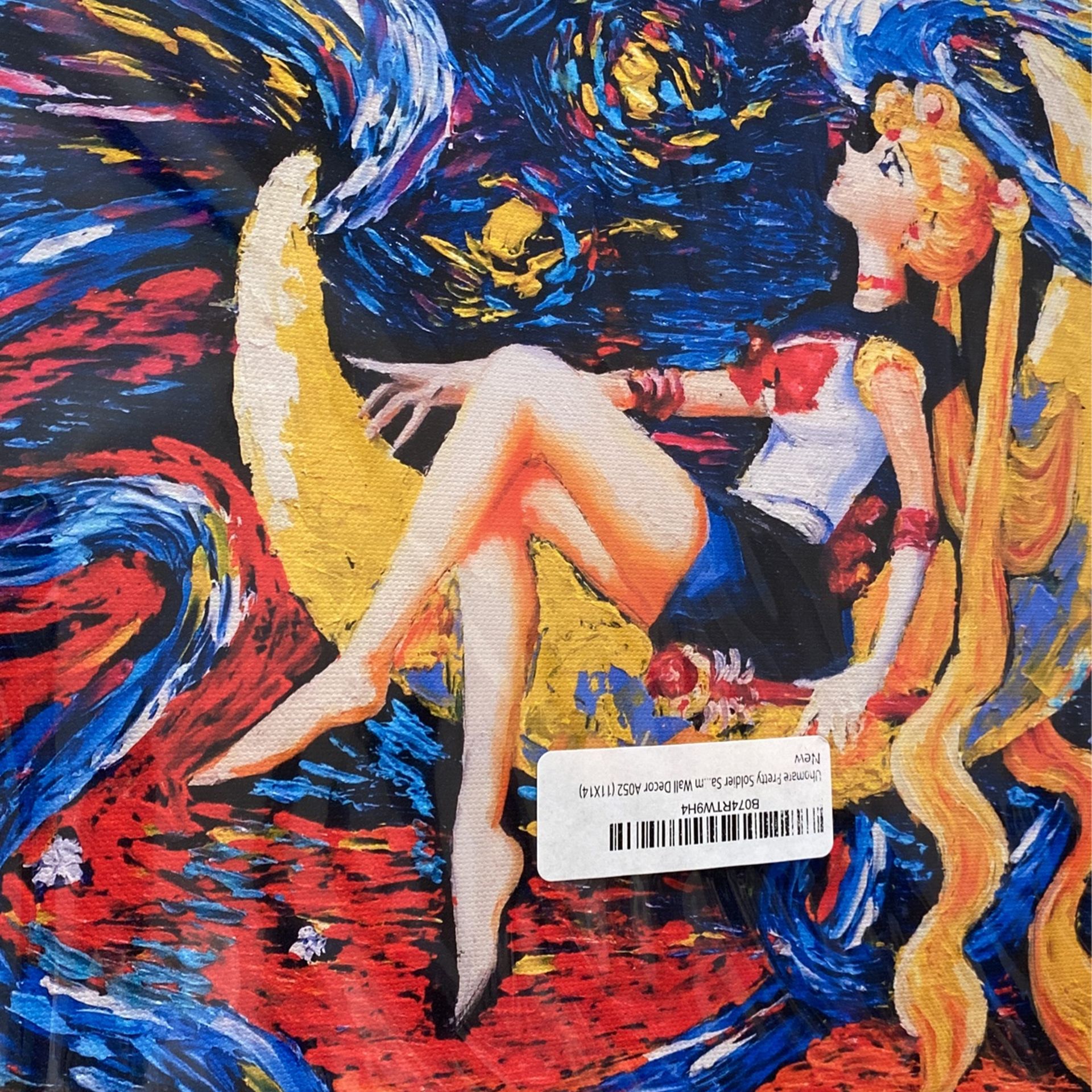 Sailor Moon Meets Van Gogh’s ‘Starry Night’