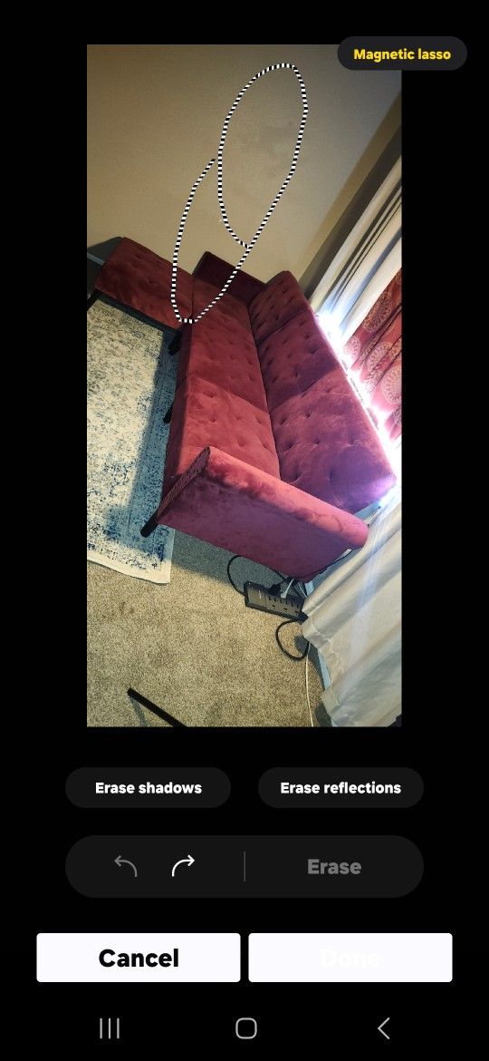 Beautiful Sofa Rug Leds Lamp And Delivery Only $599.99