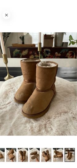 Ugg waterproof boots sz 4 youth