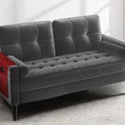 Velvet Loveseat