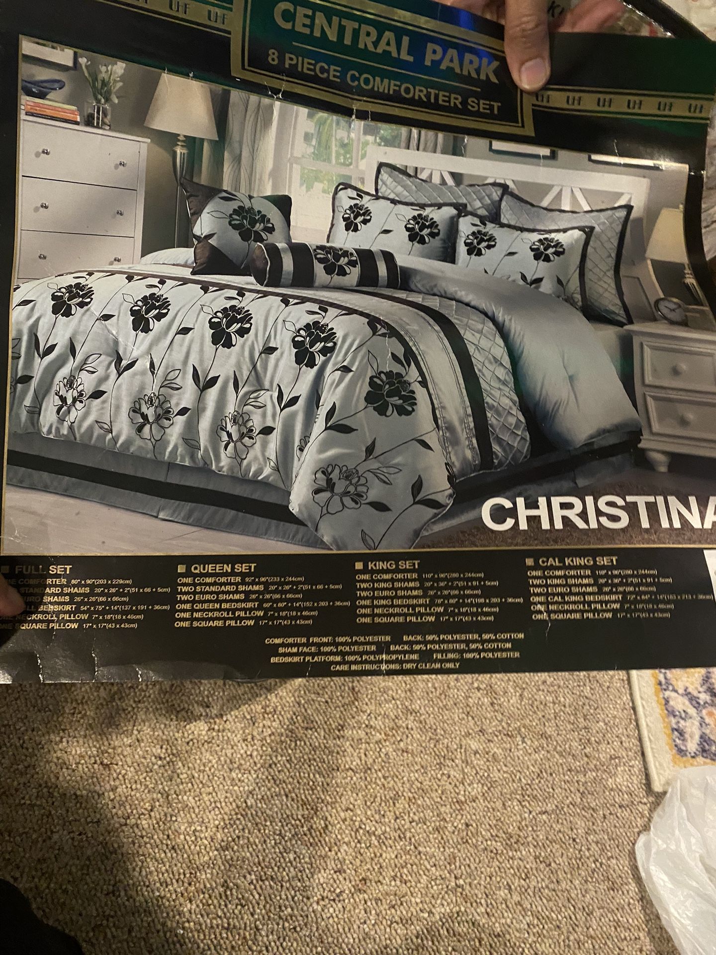 Used Silk Comforter Set
