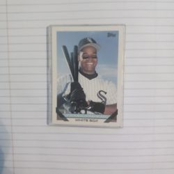 Frank Thomas Rare White Sox  Baseball Card