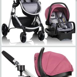 Evenflo Pivot Stroller Set 