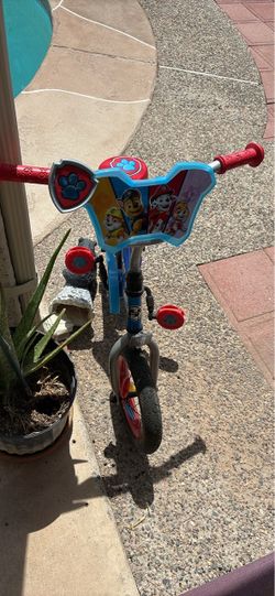 PAW Patrol Kids Bike with Front Basket