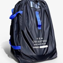 Car Seat Booster Umbrella Stroller Travel Bags for Airplane  - 2 Bags BLUE