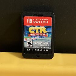 Crash Team Racing CTR for Nintendo Switch video game console system nitro fueled bandicoot or Lite OLED