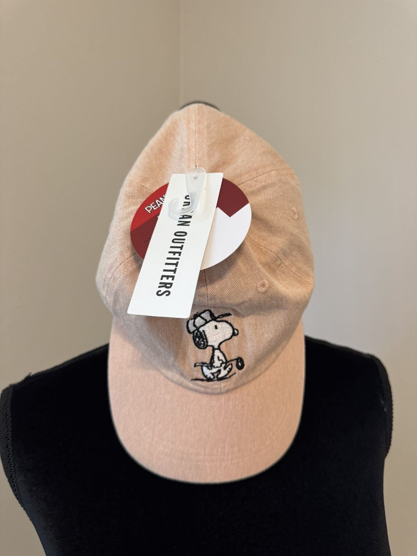 Men’s Pink Snoopy Golf Washed Dad Hat Unisex