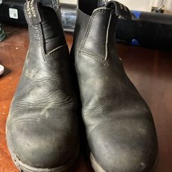Blundstone Original Chelsea Boots AUS Sz 7.5 Black Leather 