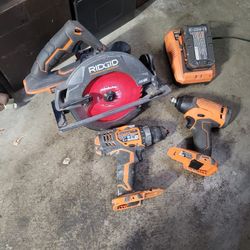 Ridgid 18v Set