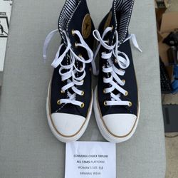 Converse Chuck Taylor Allstars Platform Size 9.5