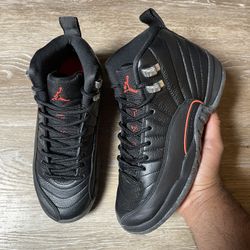Jordan 12 Retro Utility (GS) Black Sz 4Y