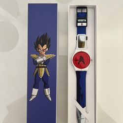 Swatch x Vegeta Dragon Ball Z 