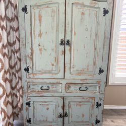 Armoire Used As Food Storage