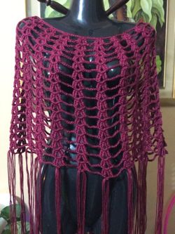 Tahitian design shawl