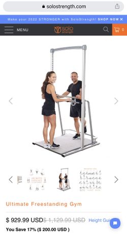 Solostrength ultimate online freestanding gym