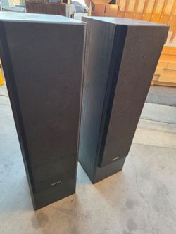 Vintage Optimus STS-800 3-Way Tower Speakers Pair – Tested & Working