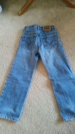 Boys levis 514 size 6