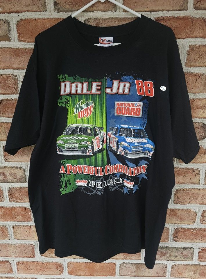DALE EARNHARDT JR. #88 ALL OVER PRINT T-SHIRT