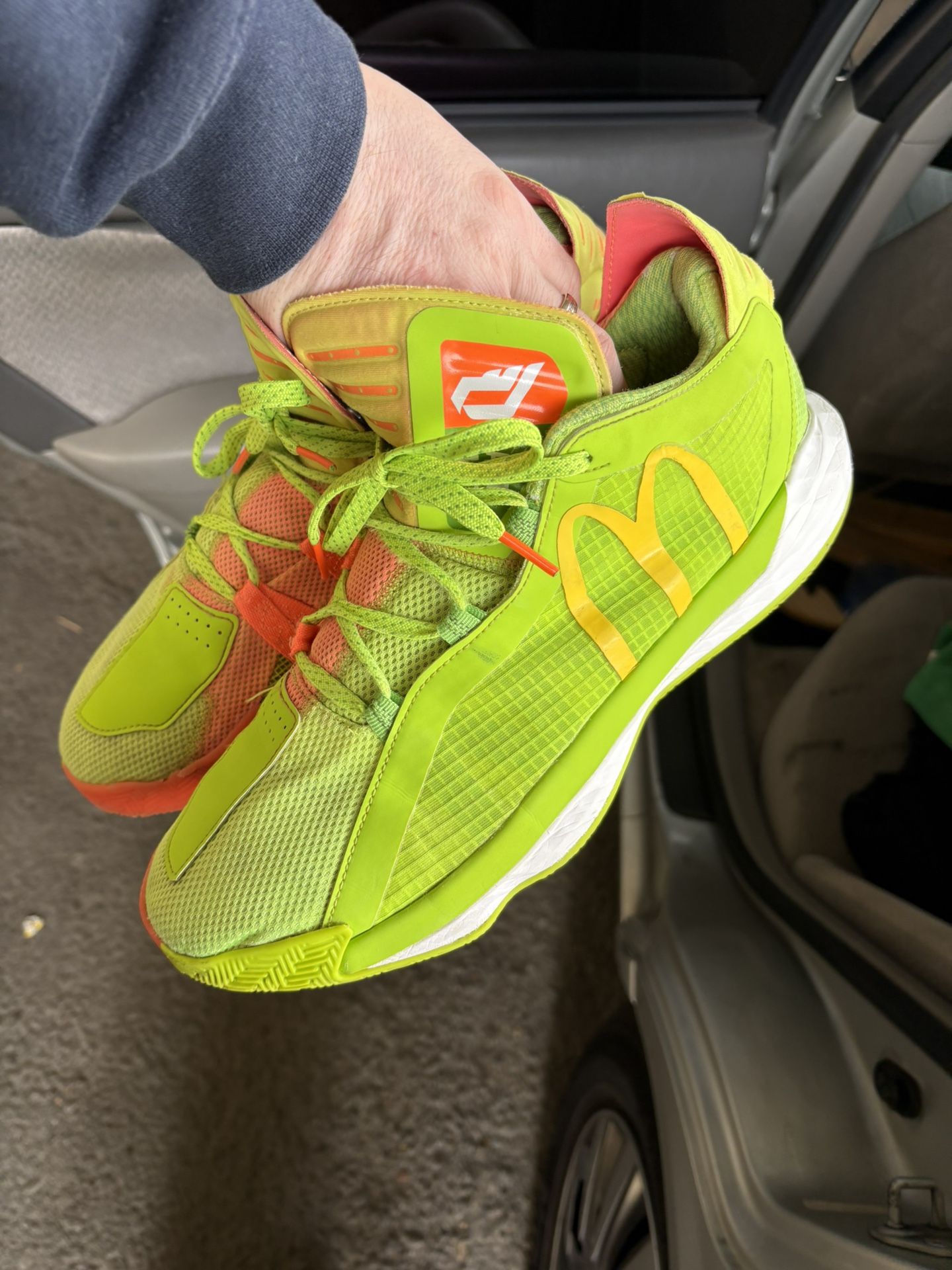 adidas mcdonald's x dame 6 dame sauce Mens 11