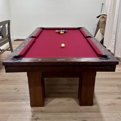 Imperial 7 Foot Rustic Pool Table