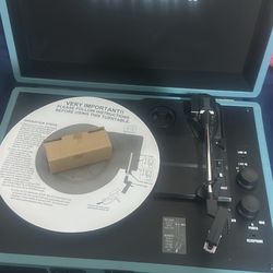 Turntable Bluetooth With Speakers 