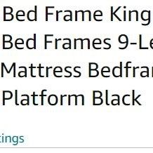 Bed frame King Size 