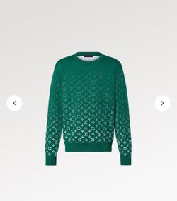 Louis Vuitton Monogram Sweater Green