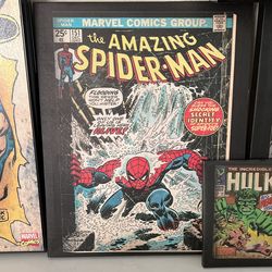 Superhero Posters/framed Art