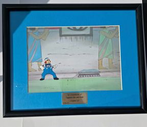 Original Raggedy Ann and Andy Production Cel - "The Magic Wings" CBS 1990 w/ COA