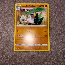 Galarian Sirfech’d Card