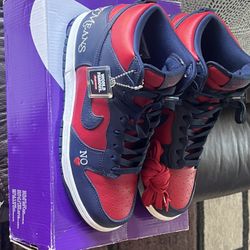 SUPREME NIKE AIR FORCES MODEL BY ANY MEANS