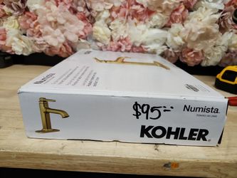 KOHLER
Numista Single-Handle Single Hole Bathroom Faucet in Vibrant Brushed Moderne Brass