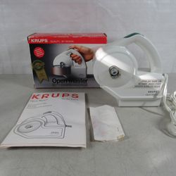 Krups Open Master Model 404 Hand Held Electric Can Opener New Open Box

