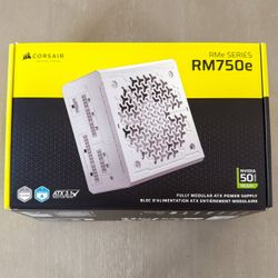 CORSAIR RM750e Fully Modular Low-Noise ATX Power Supply, ATX 3.1 PSU.